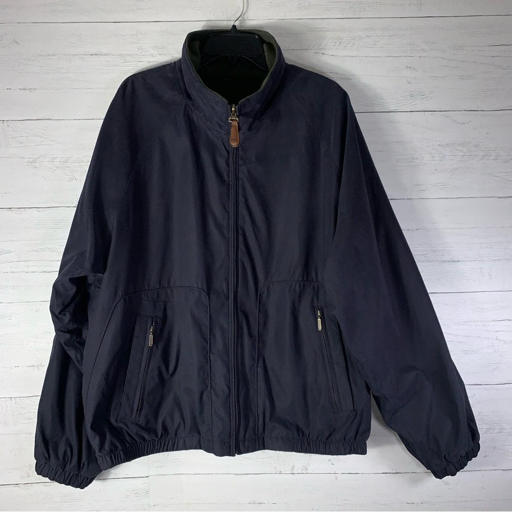 Vintage Weather Tamer reversible bomber jacket, fleece lining mens size XL